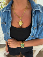 Load image into Gallery viewer, PEARL COIN NECKLACE
