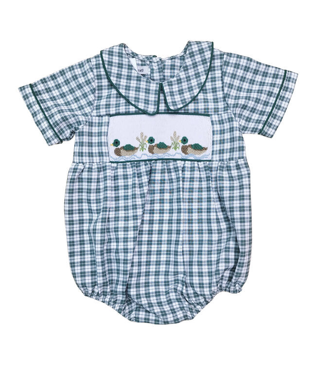 Mallard Smocked Boy Bubble