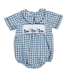 Mallard Smocked Boy Bubble
