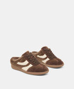 Load image into Gallery viewer, Dolce Vita Dk Brown Plush Slide Sneaker
