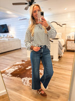 Load image into Gallery viewer, High Rise Wide Leg Trouser Vervet Denim
