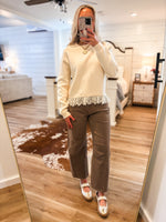 Load image into Gallery viewer, High Rise Brown Flying Monkey Barrel Denim
