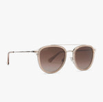 Load image into Gallery viewer, Camden - Vintage Crystal + Brown Gradient Polarized Diff Eyewear
