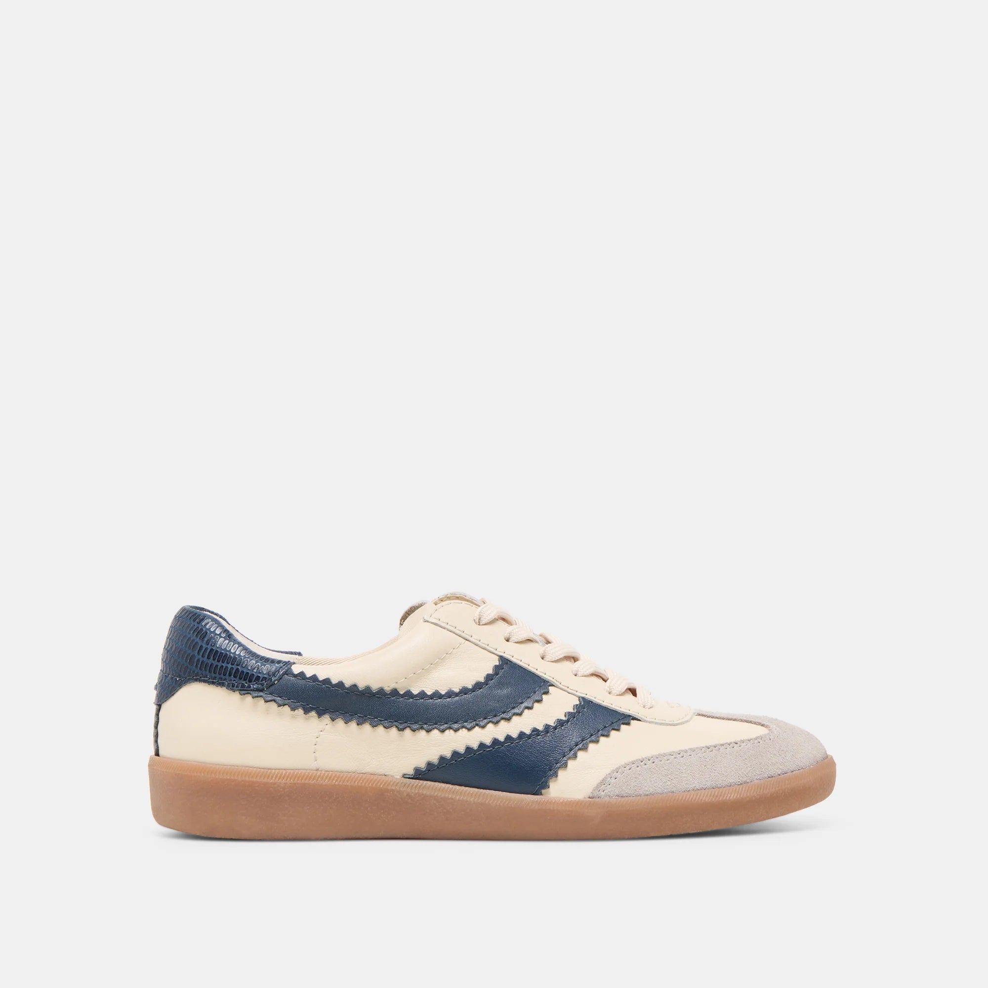 Dolce Vita Merit Sneaker - Ivory/Navy Leather