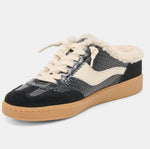 Load image into Gallery viewer, Dolce Vita Notice Slide Plush Sneaker - Black Woven Leather
