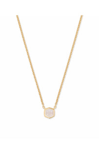 Davie 18k Gold Vermeil Rainbow Moonstone Demi- Fine-Jewelry