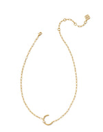 Load image into Gallery viewer, Pearl Letter C Gold Pendant Necklace
