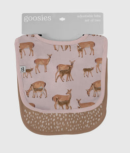 Goosies Does & Fawns2pc Set Bib Set