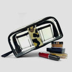 Load image into Gallery viewer, Bombshell Makeup Case - Gold Leopard
