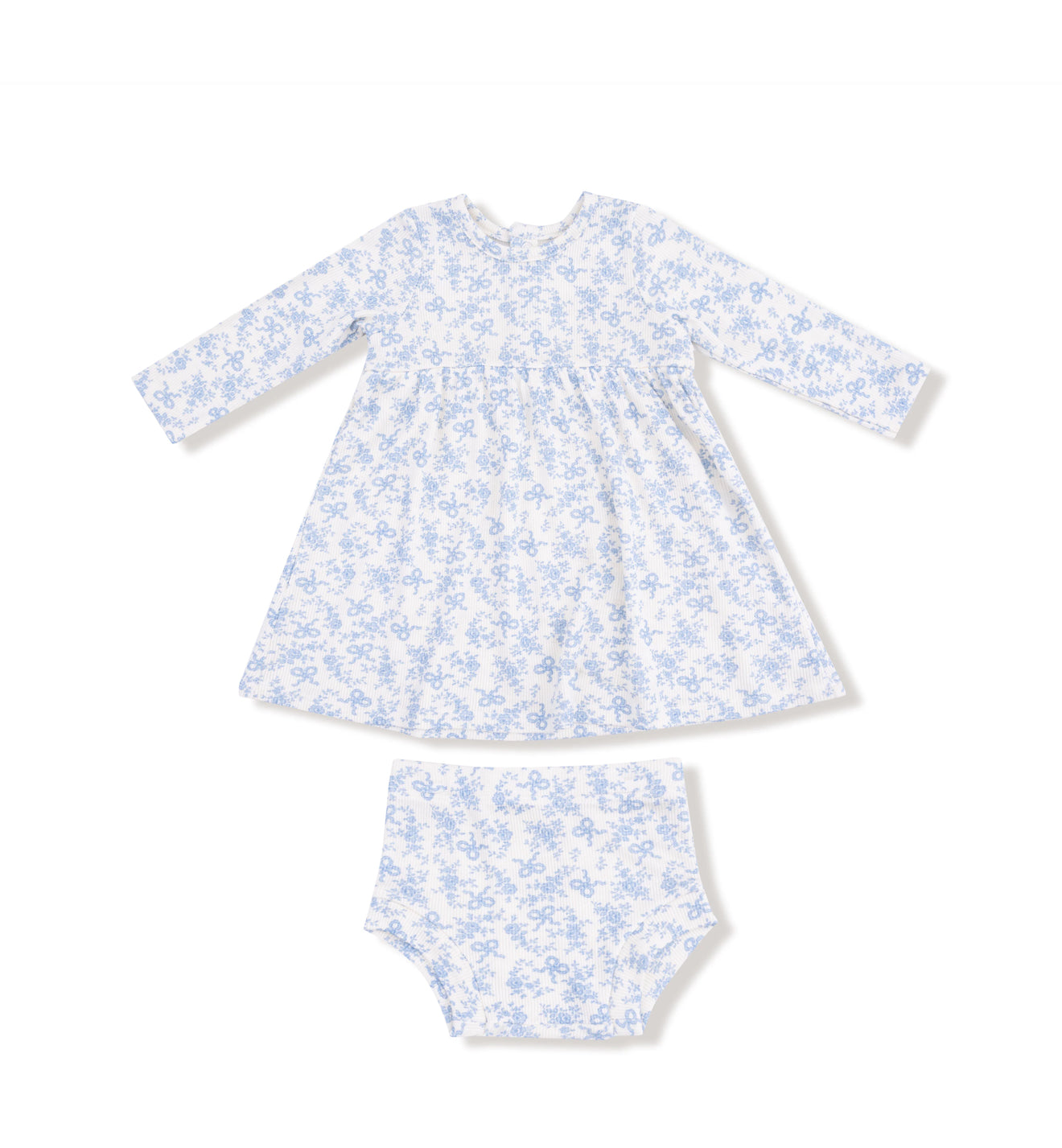 Soft Romi Bow Floral Dress + Bloomer
