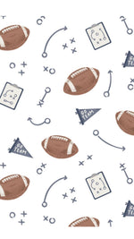 Load image into Gallery viewer, Angel Dear Touchdown Time Romper
