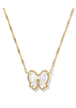 Load image into Gallery viewer, Kendra Scott Haley Ivory Mother of Pearl Gold Necklace
