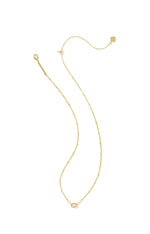 Load image into Gallery viewer, Mini Elisa Iridescent Drusy Satellite Short Gold Pendant Necklace
