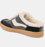 Load image into Gallery viewer, Dolce Vita Notice Slide Plush Sneaker - Black Woven Leather
