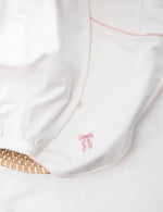 Load image into Gallery viewer, Goosies Tickled Pink Bows Embroidered Blanket
