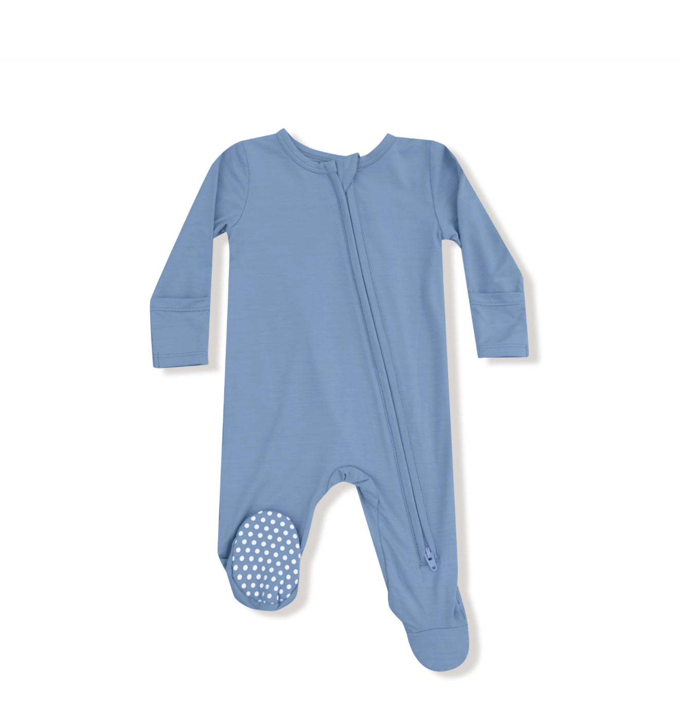 Sky Blue Gripper Non-Slip Cozy Little Snuggles