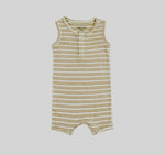 Load image into Gallery viewer, Angel Dear Sleeveless Stripe Shortie Romper
