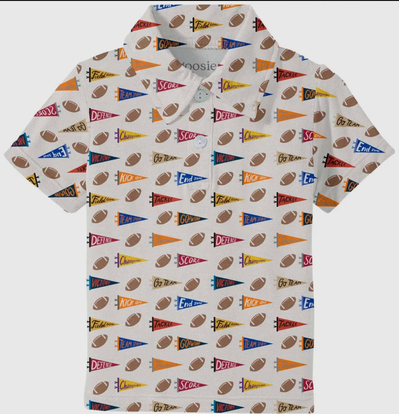 Goosies Football Polo Shirt