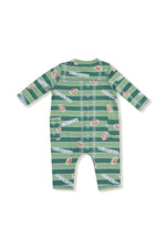 Load image into Gallery viewer, Angel Dear Football Field - Glow in the Dark Uni Romper
