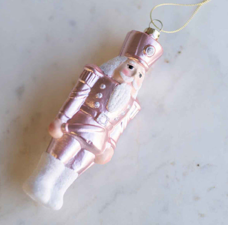 Blushing Nutcracker Ornament - The Royal Standard