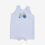 Load image into Gallery viewer, Angel Dear Cute Farm Animals
Applique - Overall Shortie With Short Sleeve Bodysuit
