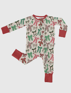 Holiday Bow Zip