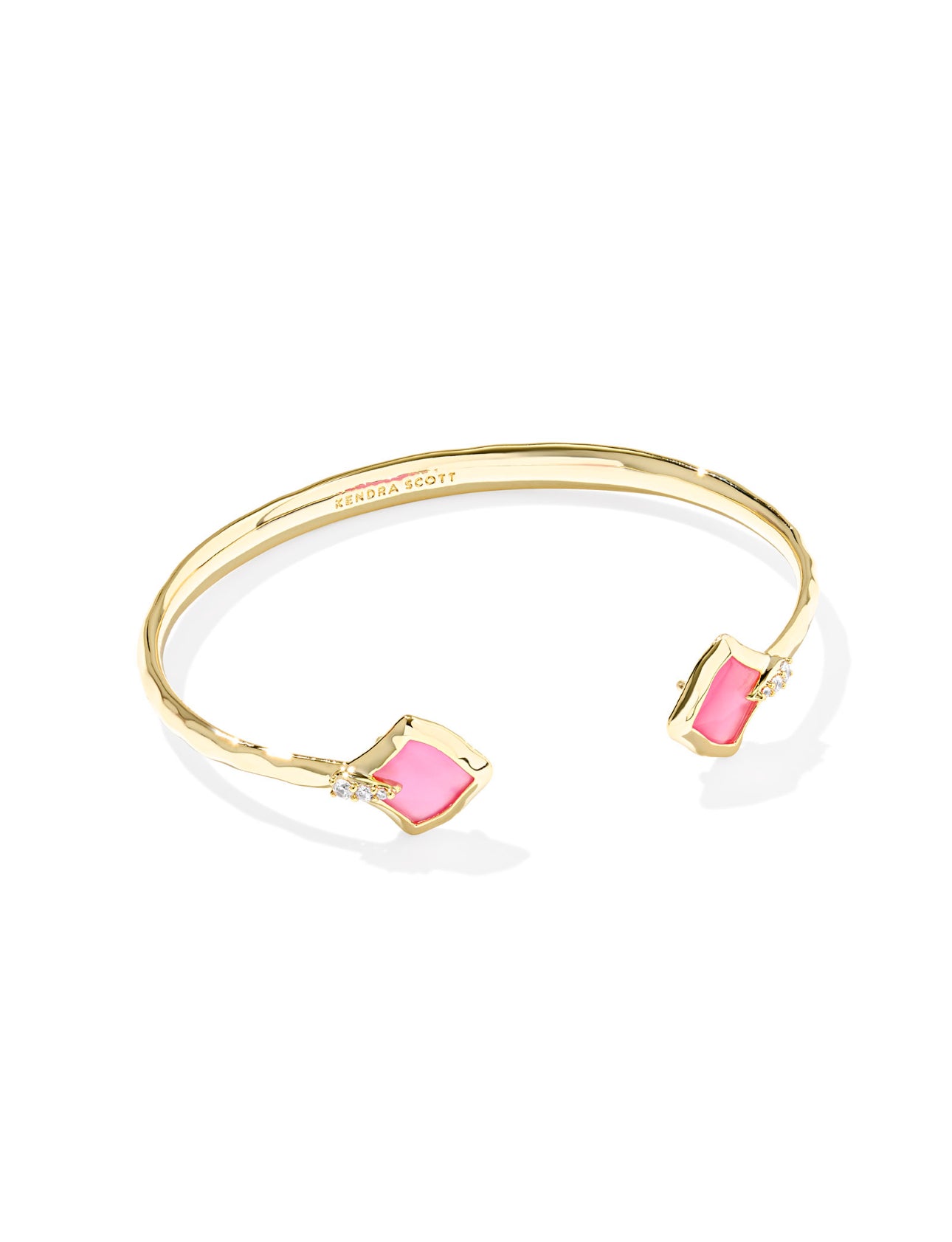 Joelle Azalea Illusion Gold Cuff Bracelet