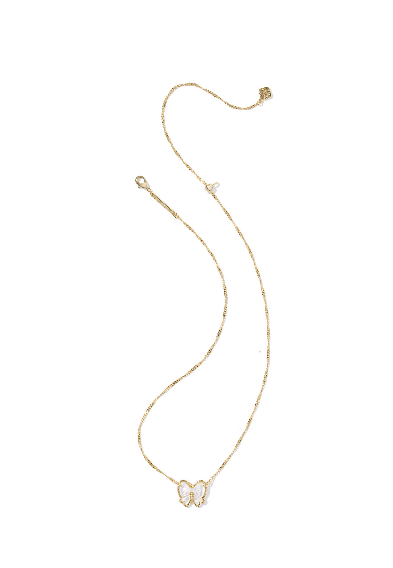 Kendra Scott Haley Ivory Mother of Pearl Gold Necklace