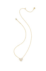 Load image into Gallery viewer, Kendra Scott Heart Letter H Short Pendant Necklace
