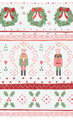 Load image into Gallery viewer, Angel Dear Sugar Plum Fairy-Nutcracker Fair Isle -
Pink - 2 Way Zipper Romper

