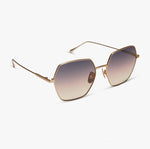 Load image into Gallery viewer, Harlowe - Brushed Gold Twilight Gradient Diff Eyewear

