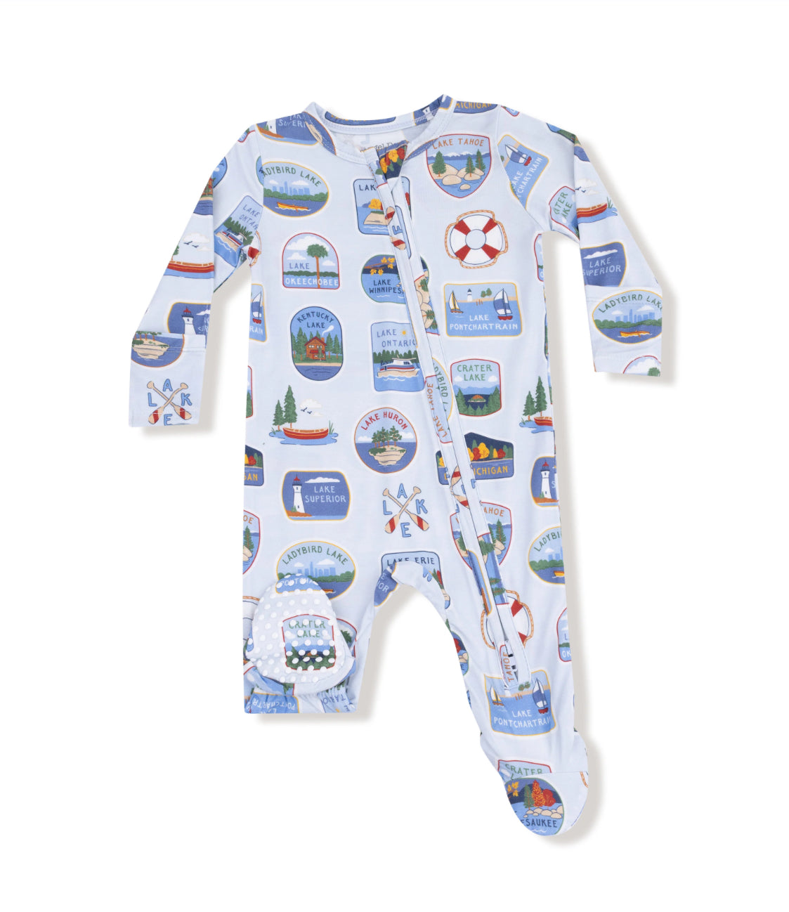 Lake Stickers Gripper Non-Slip Cozzy Little Snuggles