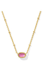 Load image into Gallery viewer, Mini Elisa Azalea Illusion Satellite Short Gold Pendant Necklace
