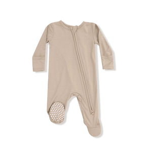 Tan Gripper Non Slip Cozy Little Snuggles