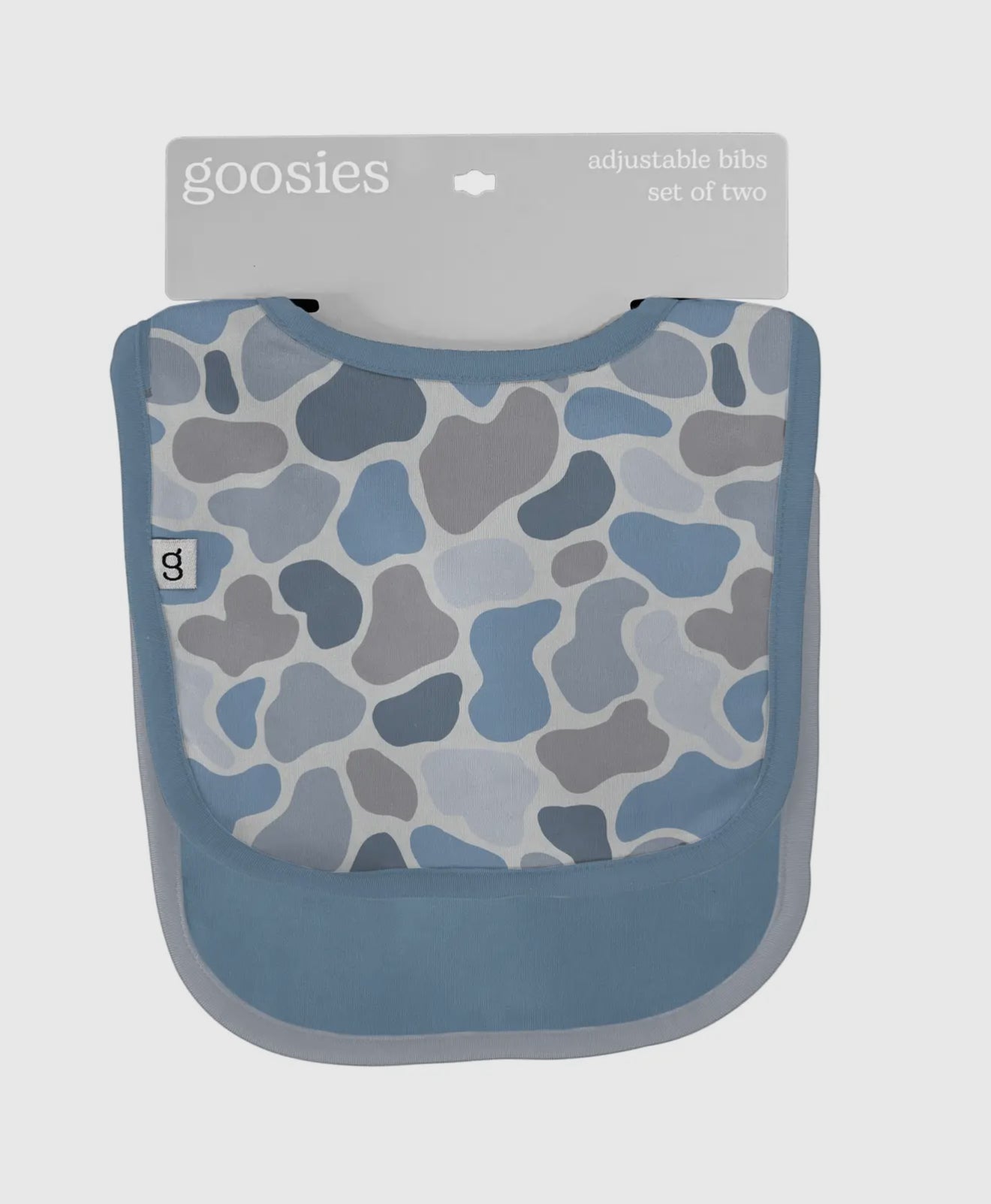 Watercolor Camo 2Pc Soft Bib Set
