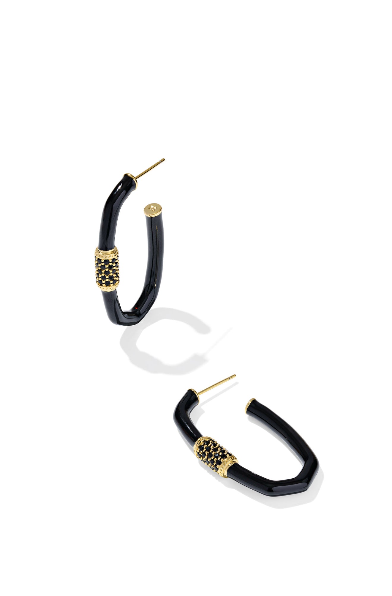 Kendra Scott Emery Large Enamel Hoop Earrings