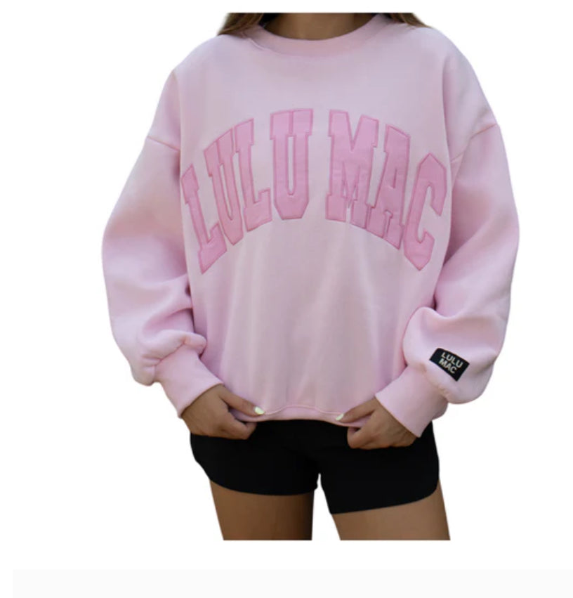 Pink Lulu Mac Sweatshirt