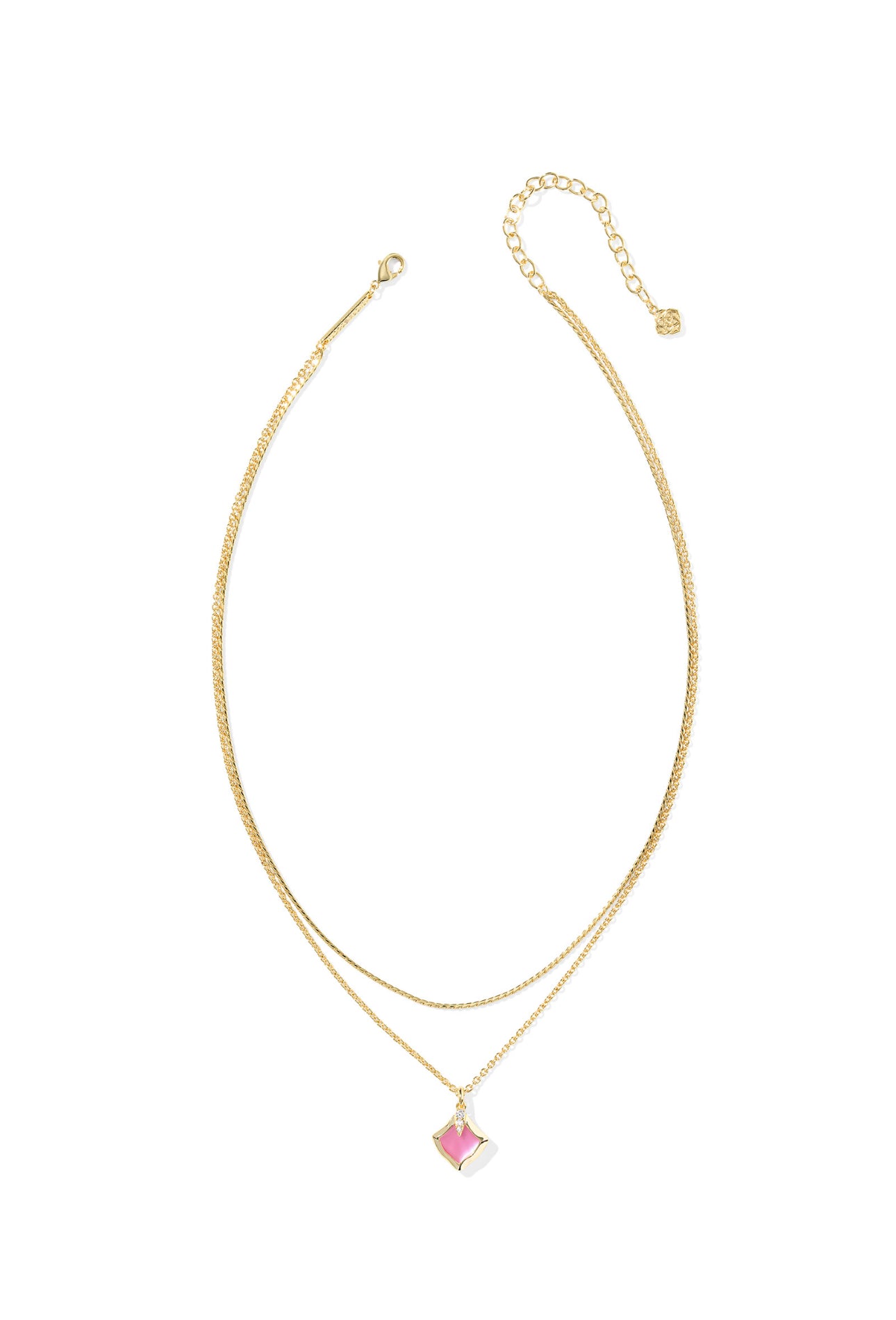 Joelle Azalea Illusion Multi Strand Gold Necklace