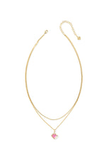 Load image into Gallery viewer, Joelle Azalea Illusion Multi Strand Gold Necklace
