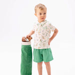 Load image into Gallery viewer, Angel Dear Country Club Dogs Neutral
Polo with Casual Short

