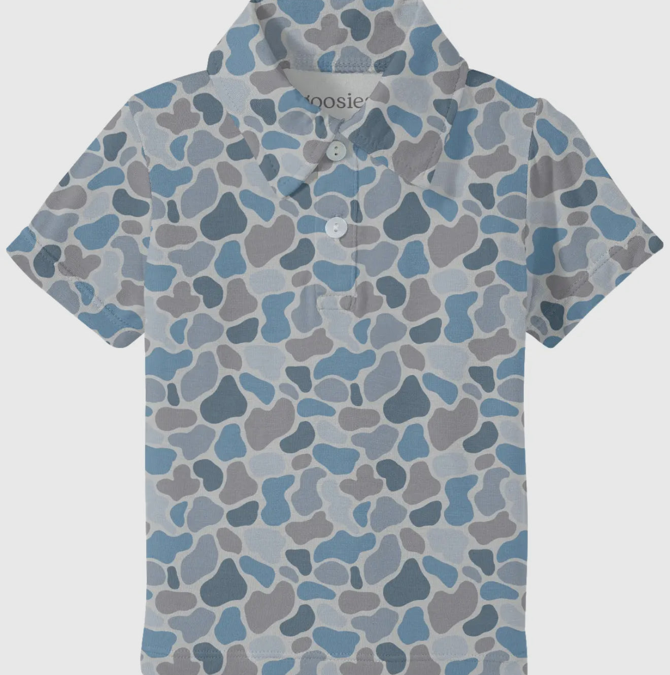 Watercolor Camo Toddler Polo Shirt