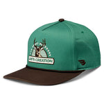 Load image into Gallery viewer, Burlebo Cap - God's Creation - Green &amp; Brown Bill
