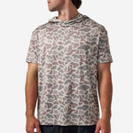 Load image into Gallery viewer, Burlebo Short Sleeve Performance Hoodie - Classic Deer Camo
