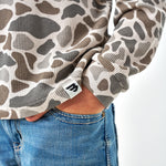 Load image into Gallery viewer, Burlebo Youth Thermal Hoodie - Classic Deer Camo
