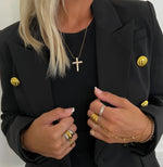 Load image into Gallery viewer, XL DIAMOND CROSS NECKLACE
