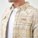 Load image into Gallery viewer, Vintage Flannel - Whitefall Aztec
