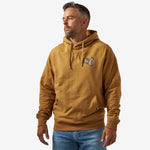 Load image into Gallery viewer, Fleece Hoodie-On The Fly-Lt Brown
