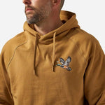 Load image into Gallery viewer, Fleece Hoodie-On The Fly-Lt Brown
