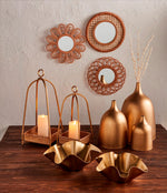 Load image into Gallery viewer, Nesting Brass Vase Set

