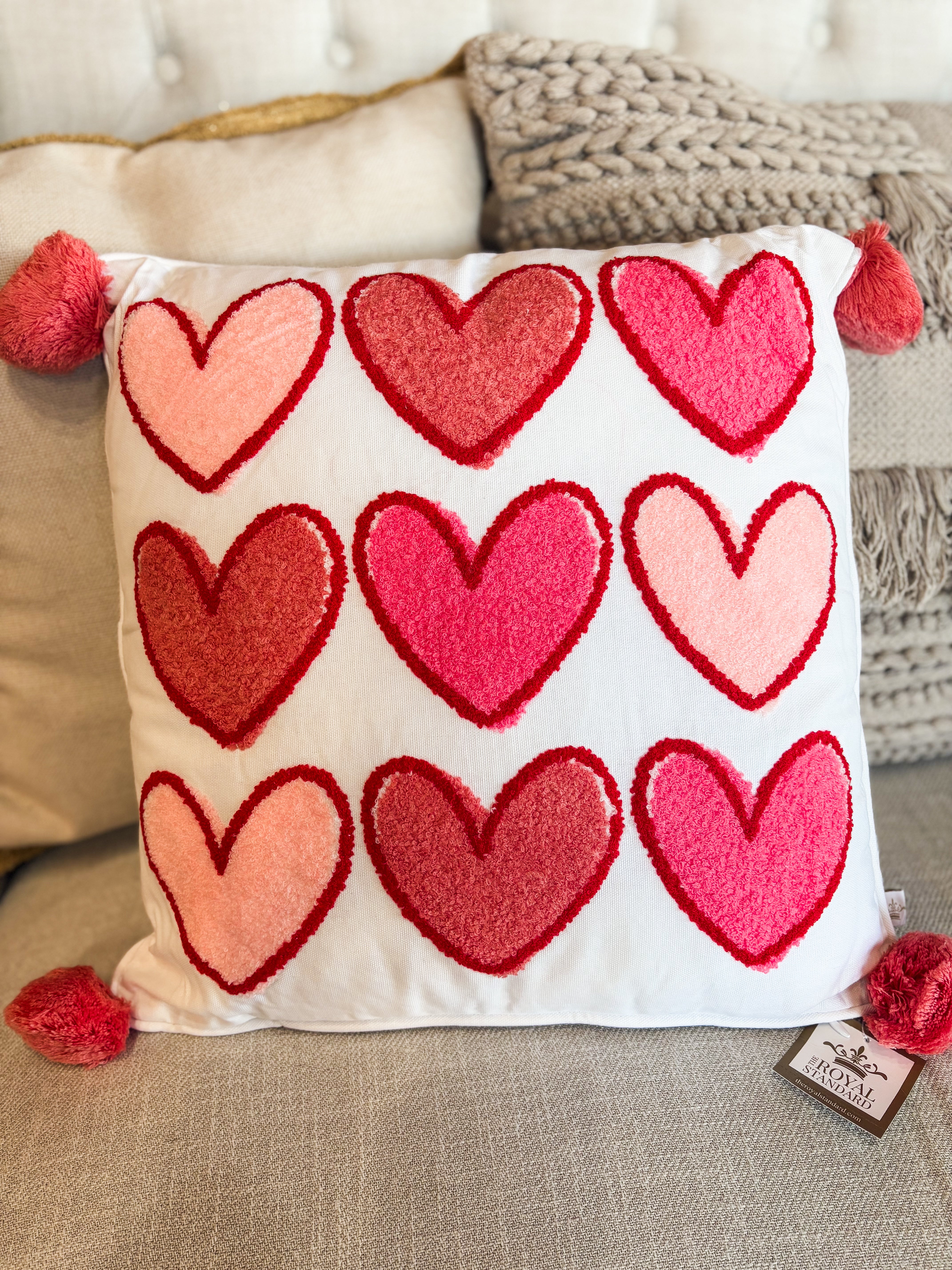 You Are Loved Pom Pom Pillow - The Royal Standard